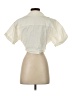 Zara Ivory Short Sleeve Blouse Size XS - photo 2