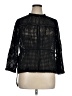 Point Sur 100% Modal Black Cardigan Size 14 - photo 1