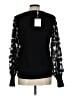 Sioni Black Pullover Sweater Size L - photo 2
