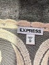 Express 100% Nylon Ivory 3/4 Sleeve Top Size M - photo 6