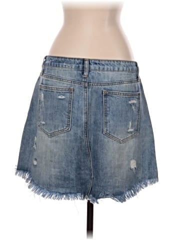 Dance & Marvel Denim Skirt (view 2)