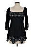 LUCCA Black 3/4 Sleeve Blouse Size S - photo 2