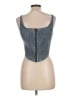 Shein Gray Sleeveless Top Size L - photo 2