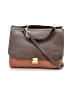 Zara 100% Leather Brown Leather Messenger One size - photo 1