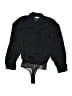 Intimately by Free People 100% Polyester Black Long Sleeve Blouse Size XS - photo 1