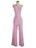 Crystal Sky Solid Purple Jumpsuit Size S - photo 1