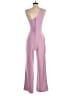 Crystal Sky Solid Purple Jumpsuit Size S - photo 2