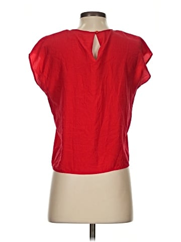 Jordan Short Sleeve Silk Top (view 2)