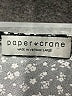 Paper Crane 100% Rayon Black Short Sleeve Blouse Size L - photo 7