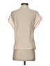 Paper Label Ivory Short Sleeve Blouse Size S - photo 2