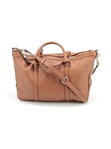 Coach Factory Leather Satchel (view 1)