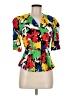 Guy Laroche Yellow 3/4 Sleeve Blouse Size 8 - photo 1
