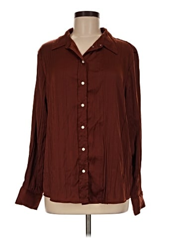 Gap Long Sleeve Button-Down Shirt (view 1)