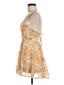 Ruby Sees 100% Polyester Paisley Gold Cocktail Dress Size 6 - photo 5