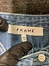 FRAME Blue 3/4 Sleeve Button-Down Shirt Size XS - photo 7