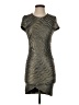 Torn by Ronny Kobo 100% Polyester Metallic Gray Cocktail Dress Size S - photo 1