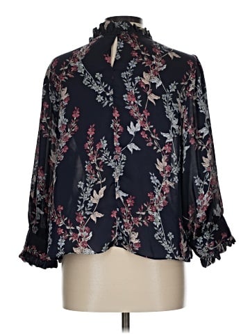 BCBGMAXAZRIA 3/4 Sleeve Blouse (view 2)