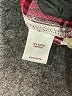 SO 100% Rayon Plaid Burgundy Long Sleeve Button-Down Shirt Size M - photo 8