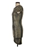 Torn by Ronny Kobo 100% Polyester Metallic Gray Cocktail Dress Size S - photo 5