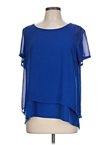 Dana Buchman Short Sleeve Blouse (view 1)