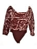Leyden Burgundy Long Sleeve Blouse Size L - photo 2