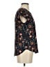 Lily White 100% Polyester Black Short Sleeve Blouse Size S - photo 4