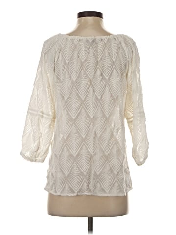 Banana Republic Heritage Collection 3/4 Sleeve Blouse (view 2)