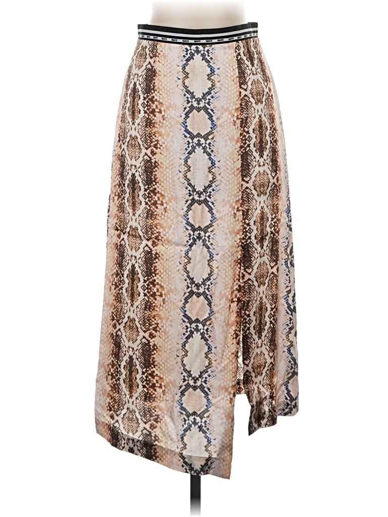 Pre-owned Maje Casual Skirt In Tan