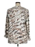 LOGO by Lori Goldstein Silver Cardigan Size XL - photo 2