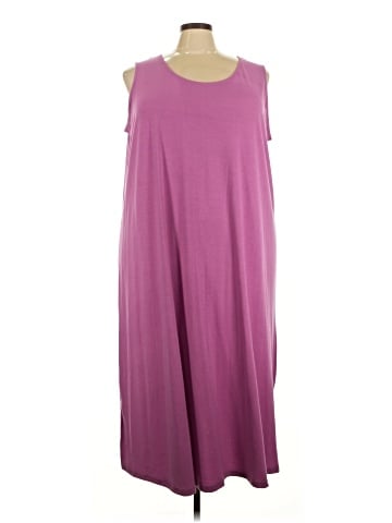 Woman Within Casual Dress (view 1)