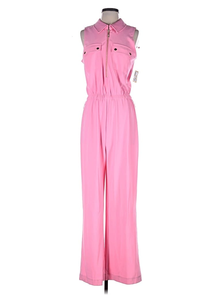 Pre-owned Boston Proper Jumpsuit In Pink