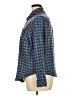 Torrid Plaid Blue Long Sleeve Button-Down Shirt Size 1X Plus (1) - photo 5
