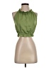 Shein Green Sleeveless Blouse Size S - photo 1