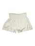 TCEC 100% Polyester Metallic Ivory Shorts Size L - photo 2