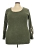 Torrid Green Long Sleeve Top Size 4X Plus (4) - photo 1