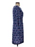 Escapada Argyle Blue Casual Dress Size S - photo 5