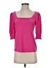 CeCe Pink 3/4 Sleeve Top Size XS - photo 1