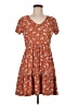 Assorted Brands Orange Casual Dress Size M - photo 1