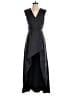 Kay Unger 100% Polyester Gray Cocktail Dress Size 2 - photo 1