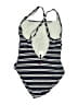 Nautica Stripes Blue One Piece Swimsuit Size XL - photo 2
