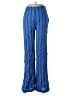 Mango Stripes Blue Casual Pants Size 2 - photo 1