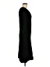 Talbots Solid Black Casual Dress Size M - photo 4
