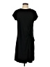 H By Halston Solid Black Casual Dress Size S - photo 1