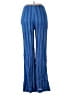 Mango Stripes Blue Casual Pants Size 2 - photo 2