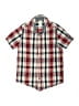 Gymboree Plaid Red Short Sleeve Button-Down Shirt Size 7 - photo 1