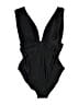 J.Crew Solid Black One Piece Swimsuit Size 8 - photo 2