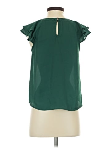 Hello Miss Short Sleeve Blouse (view 2)