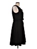 Calvin Klein Solid Black Casual Dress Size 10 - photo 4
