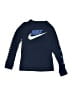 Nike 100% Cotton Blue Long Sleeve T-Shirt Size S (kids) - photo 1