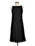 Talbots 100% Linen Solid Black Casual Dress Size 2 - photo 1